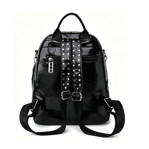 Unique Stone Patterned Petite Fashion Backpack