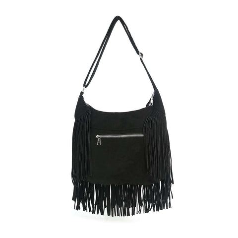 Gorgeous Fringe Design Hobo Handbag