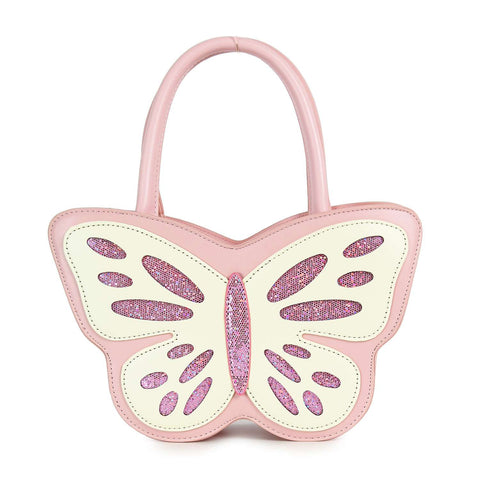 Colorful Butterfly Petite Hand Tote