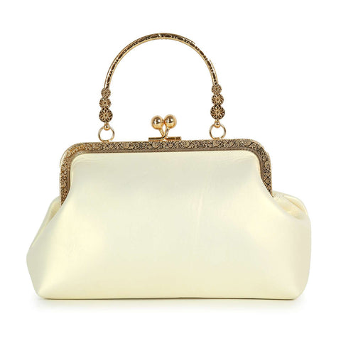 Studded Rhinestone Petite A-Frame Hand Tote