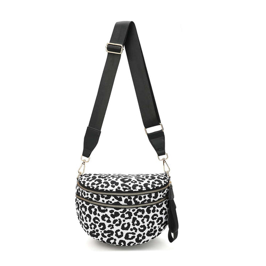 Animal Print Trendy Crossbody Bag