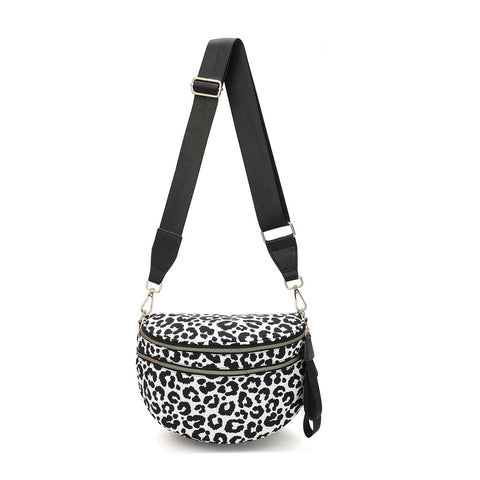 Animal Print Trendy Crossbody Bag