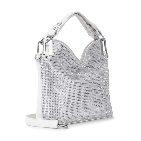 Sparkling Rhinestone Covered Fashion Handbag