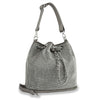 Rhinestone Covered Drawstring Hobo