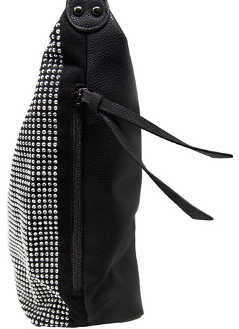 Rhinestone Hobo Handbag