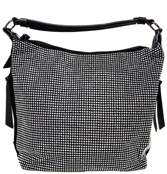 Rhinestone Hobo Handbag