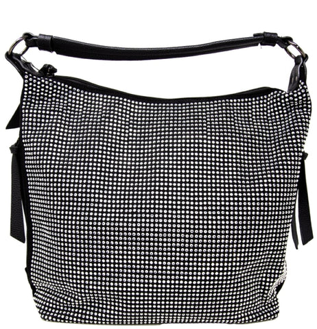 Rhinestone Hobo Handbag