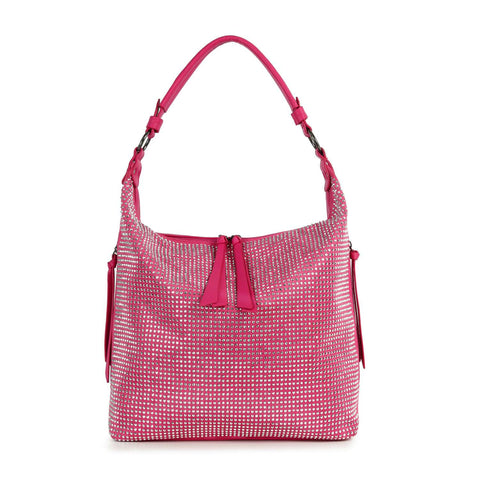 Rhinestone Hobo Handbag