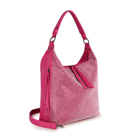 Rhinestone Hobo Handbag