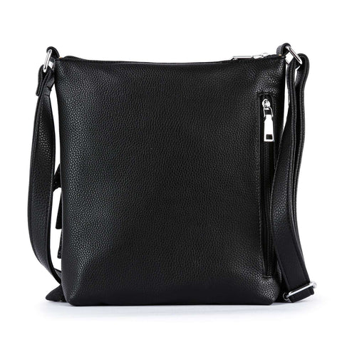 Layered Ruffle Design Crossbody Sling