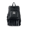 Fringed Skull Fashion Backpack