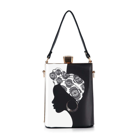 Hip Art Print Petite Hand Tote