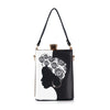 Hip Art Print Petite Hand Tote