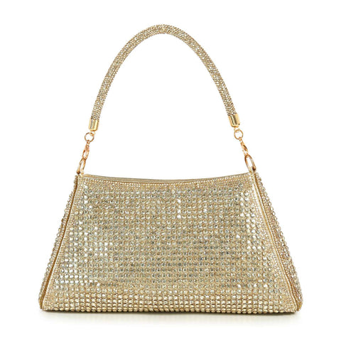 Dazzling Rhinestone Hand Tote
