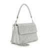Front Flap Dazzling Rhinestone Pattern Hand Tote