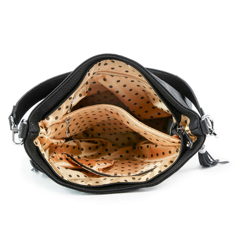 Decorative Rhinestone Hobo Handbag