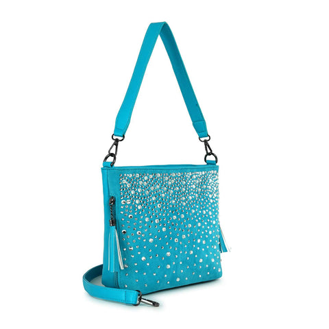 Glamorous Rhinestone Hobo Crossbody Sling
