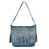 Rhinestone Waterfall Hobo Crossbody Sling