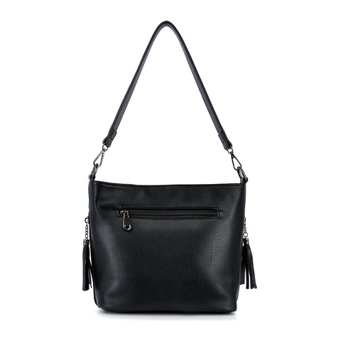 Americana Rhinestone Design Hobo Crossbody