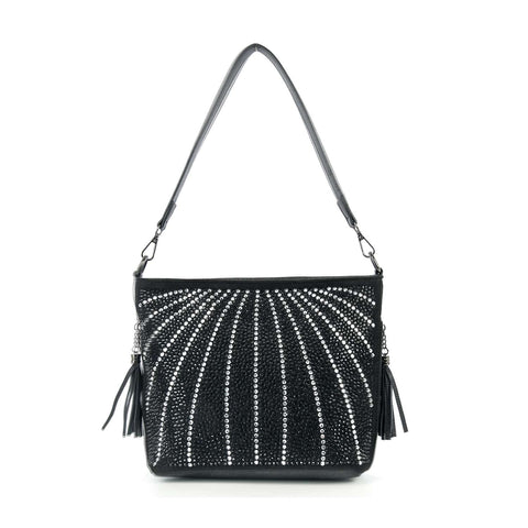 Rhinestone Bling Hobo Crossbody