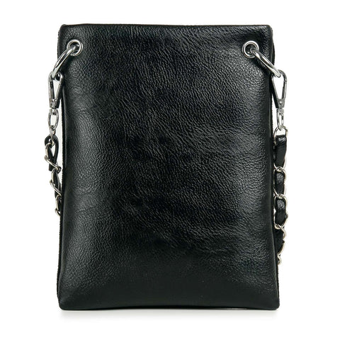 * New Size * Rhinestone Grid Petite Crossbody Sling