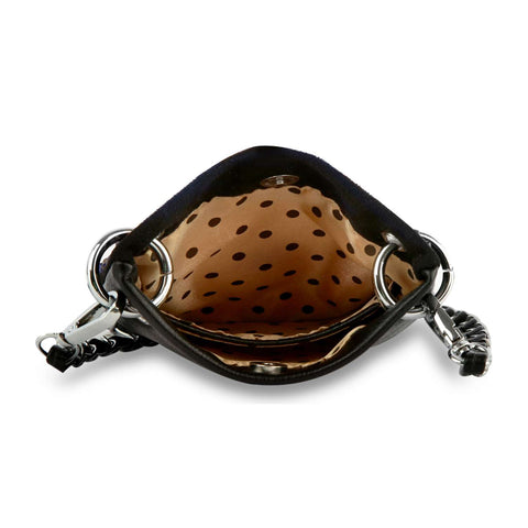 * New Size * Rhinestone Grid Petite Crossbody Sling