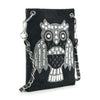 *New Size*  Sparkling Owl Design Ultra Petite Crossbody Sling