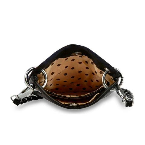 *New Size*  Sparkling Owl Design Ultra Petite Crossbody Sling