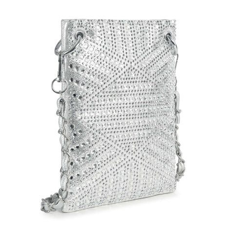 * New Size * Rhinestone Covered Petite Crossbody Sling