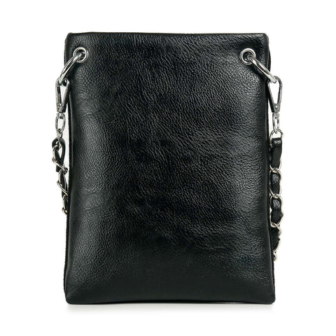 * New Size  *Leopard Print Petite Sparkling Crossbody Sling