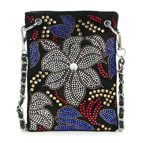 *New Size* Colorful Rhinestone Petite Crossbody Sling