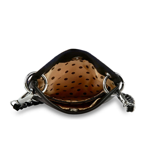 *New Size* Rhinestone Bling Cat Petite Crossbody Sling