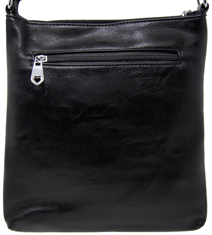 Wave Rhinestone Design Crossbody Sling