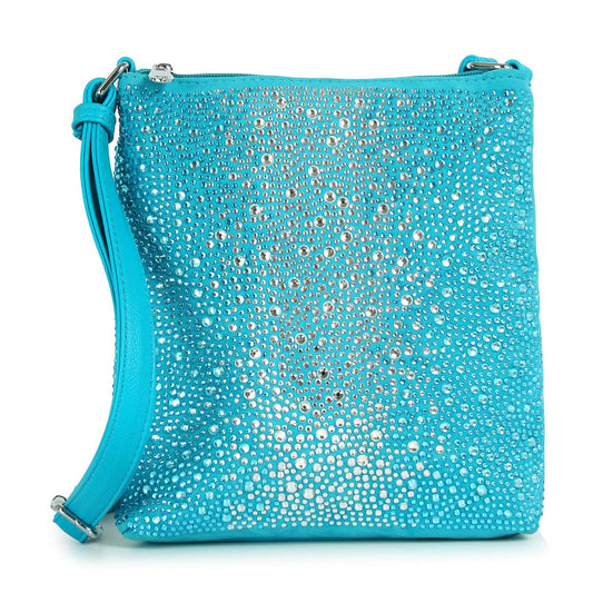 Glamorous Rhinestone Design Crossbody Sling