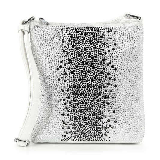 Glamorous Rhinestone Design Crossbody Sling