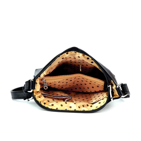 Modern Flag Rhinestone Design Crossbody