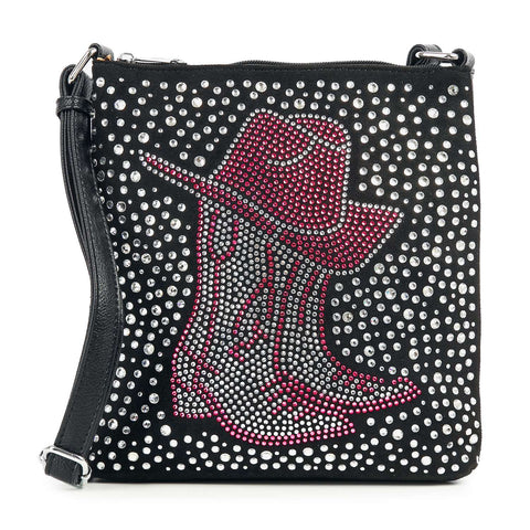 Rhinestone Bling Cowboy Set Crossbody