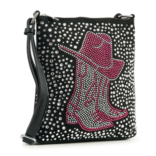 Rhinestone Bling Cowboy Set Crossbody