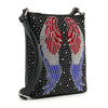 American Flag Wing Design Crossbody Bag