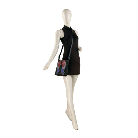 American Flag Wing Design Crossbody Bag