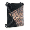 Leoopard Print Rhinestone Crossbody Sling