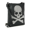 Rhinestone Skull and Crossbones Crossbody