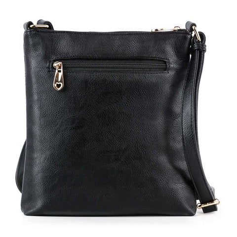 Rhinestone American Flag Eagle Crossbody Sling