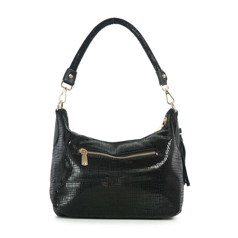 Colorful Ombre Rhinestone Hobo Handbag