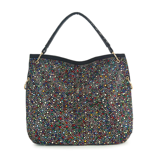 Colorful Stone large Hobo Handbag