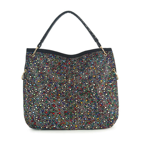 Colorful Stone large Hobo Handbag