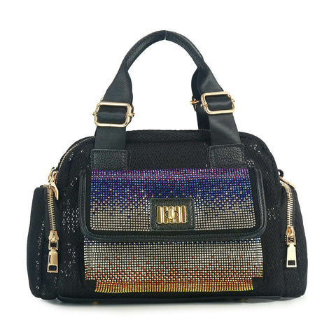 Dazzling Front Pocket Classic Satchel Handbag
