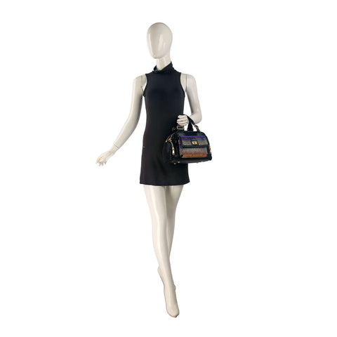 Dazzling Front Pocket Classic Satchel Handbag