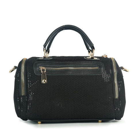 Dazzling Front Pocket Classic Satchel Handbag