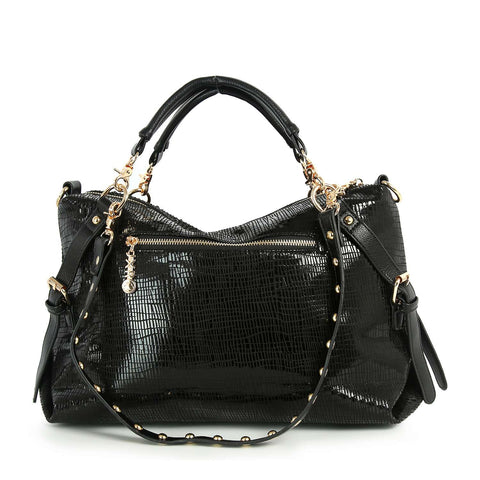 Decorated Sparkling Rhinestone Satchel Handbag